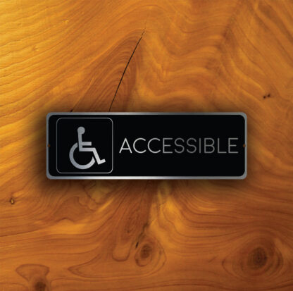 Accessible Restroom Sign