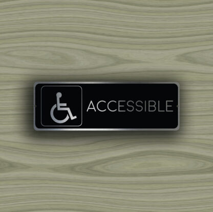 Accessible Restroom Sign