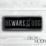 Beware of Dog Sign