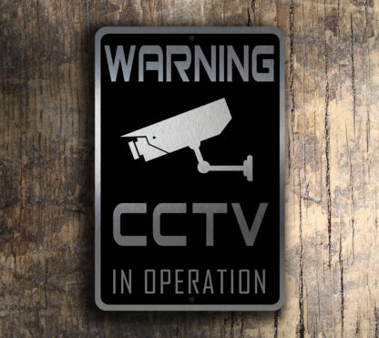 CCTV Surveillance Sign