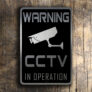 CCTV Surveillance Sign
