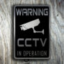 CCTV Surveillance Sign