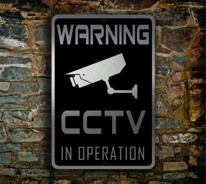 CCTV Surveillance Sign
