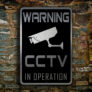 CCTV Surveillance Sign