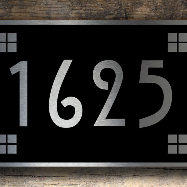 CRAFTSMAN-ADDRESS-SIGN-1 Craftsman Address Sign