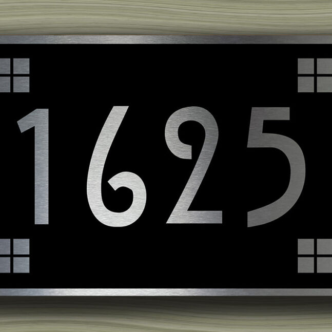 CRAFTSMAN-ADDRESS-SIGN-2 Craftsman Address Sign