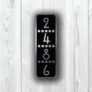 Craftsman House Numbers