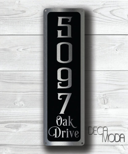Custom Address Sign