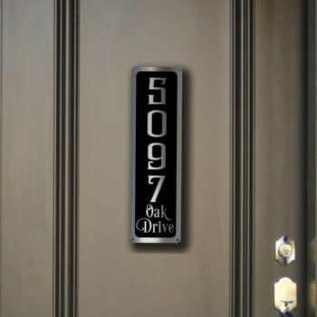 CUSTOM ADDRESS SIGN
