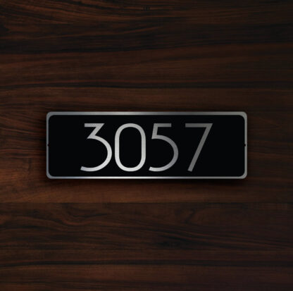 Custom Door Number Sign