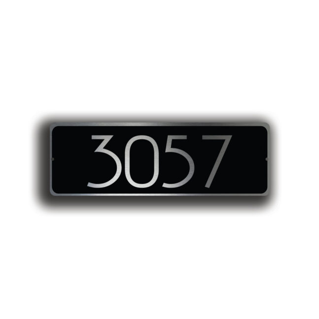 Custom Door Number Sign