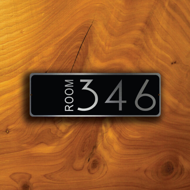 CUSTOM-HOTEL-ROOM-Door-Number-Sign-1 Custom Hotel Door Number