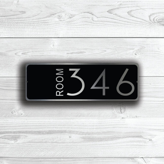 CUSTOM-HOTEL-ROOM-Door-Number-Sign-3 Custom Hotel Door Number