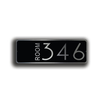 Custom Hotel Door Number