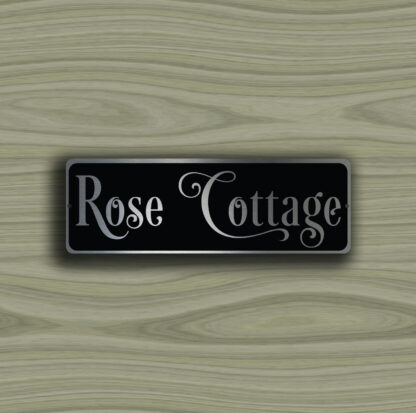 Custom House Nameplate Sign