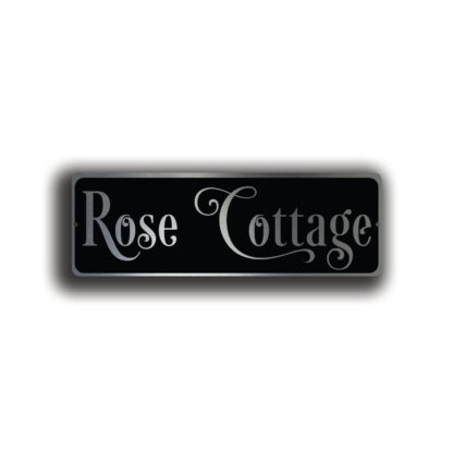 Custom House Nameplate Sign