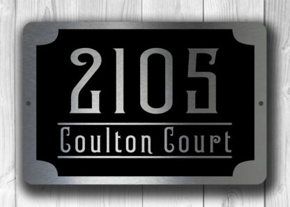 Customizable Address Signs