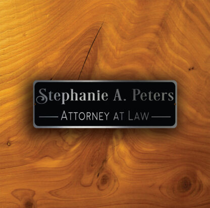 Custom Door Name Plaque Sign
