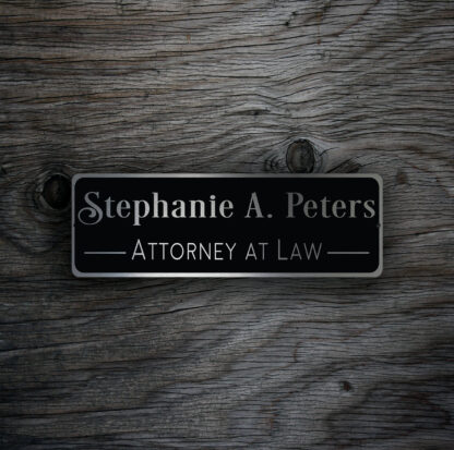 Custom Door Name Plaque Sign