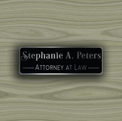 Custom Door Name Plaque Sign