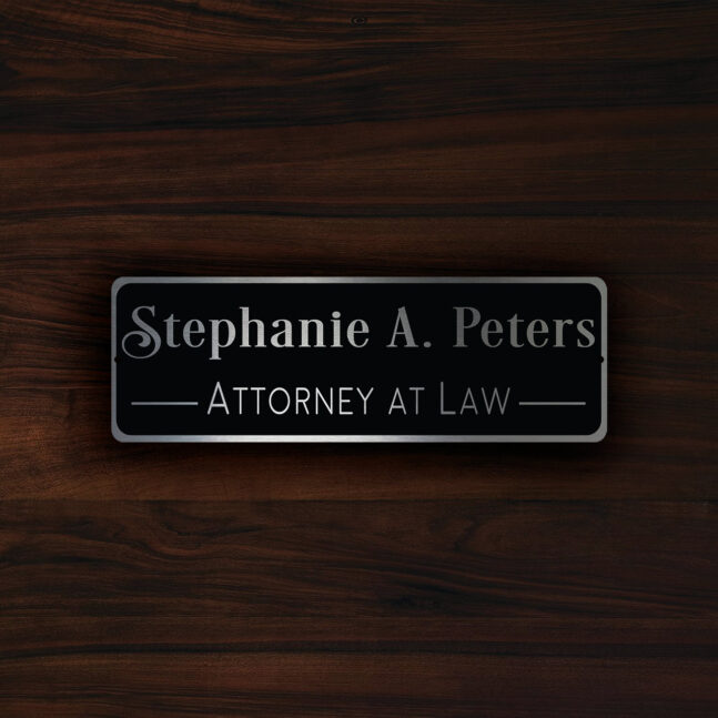 Custom DOOR NAME PLAQUE Sign