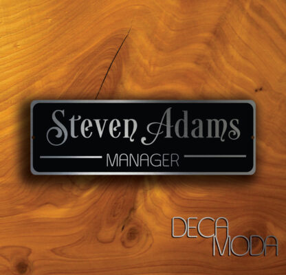 Door Name Plate Sign