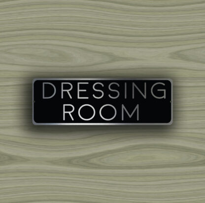 Dressing Room Sign