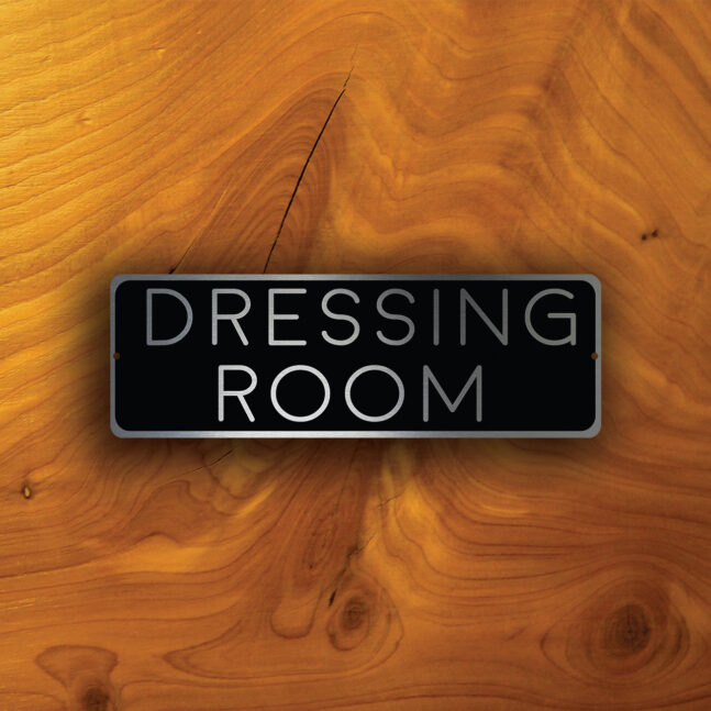 DRESSING ROOM SIGN