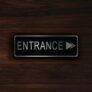 Entrance Directional Sign