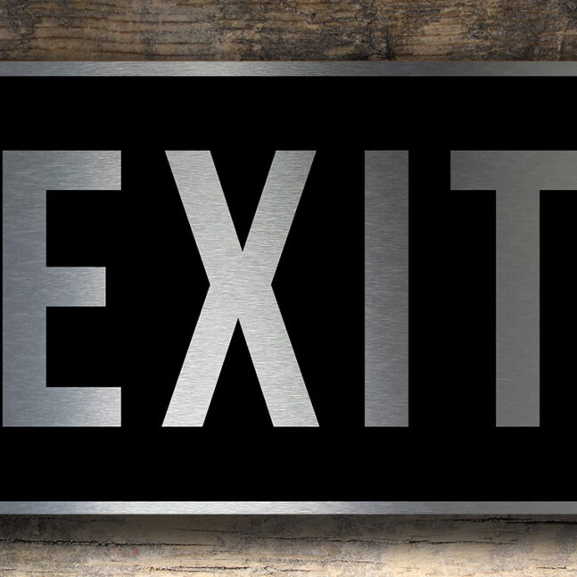 EXIT-SIGN-2 Exit Sign