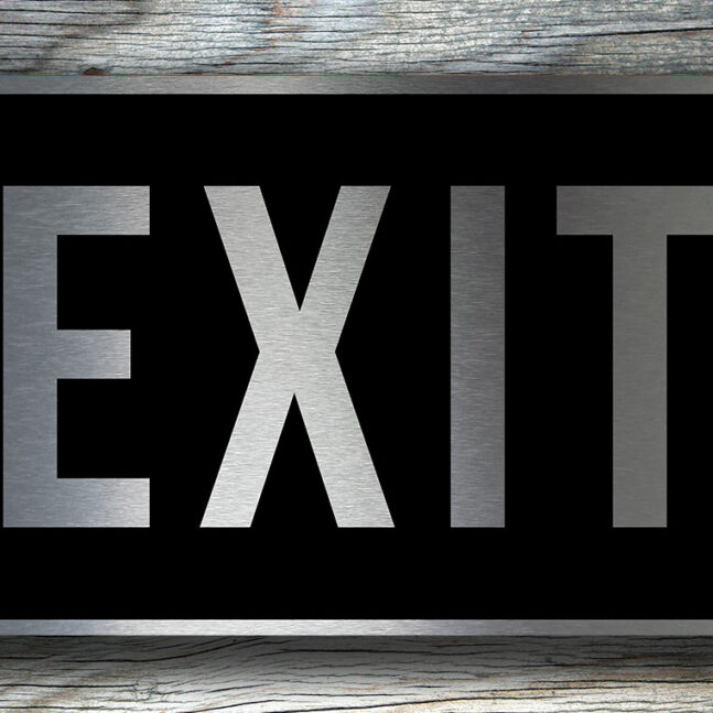 EXIT-SIGN-3 Exit Sign