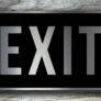 Exit Sign