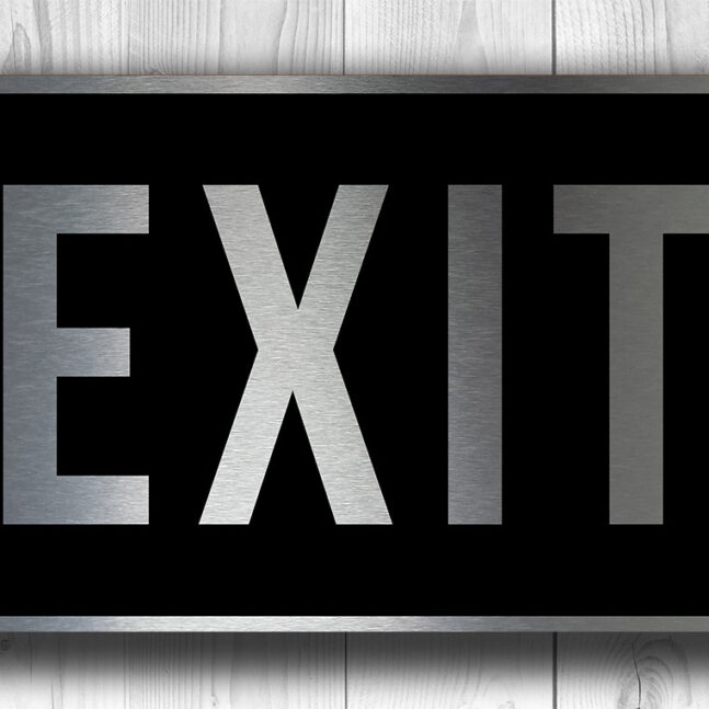 EXIT-SIGN-4 Exit Sign