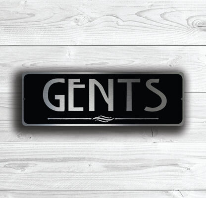 Gents Restroom Sign