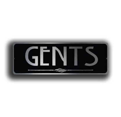 Gents Restroom Sign