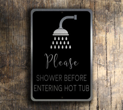 Hot Tub Signs