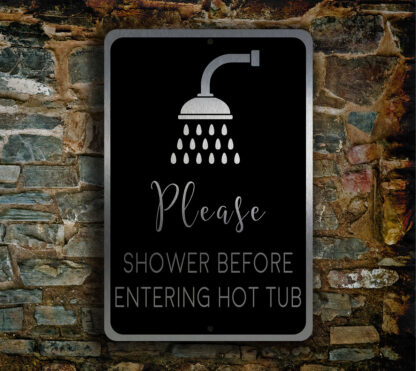 Hot Tub Signs