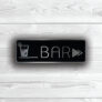 Hotel Bar Pointer Sign