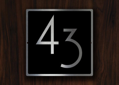 House Numbers Sign
