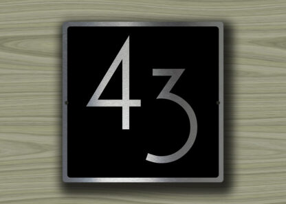 House Numbers Sign