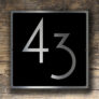 House Numbers Sign