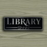 Library Door Sign