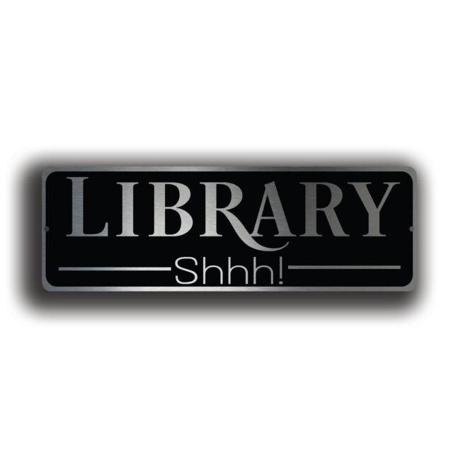 LIBRARY-DOOR-SIGN-3 Library Door Sign