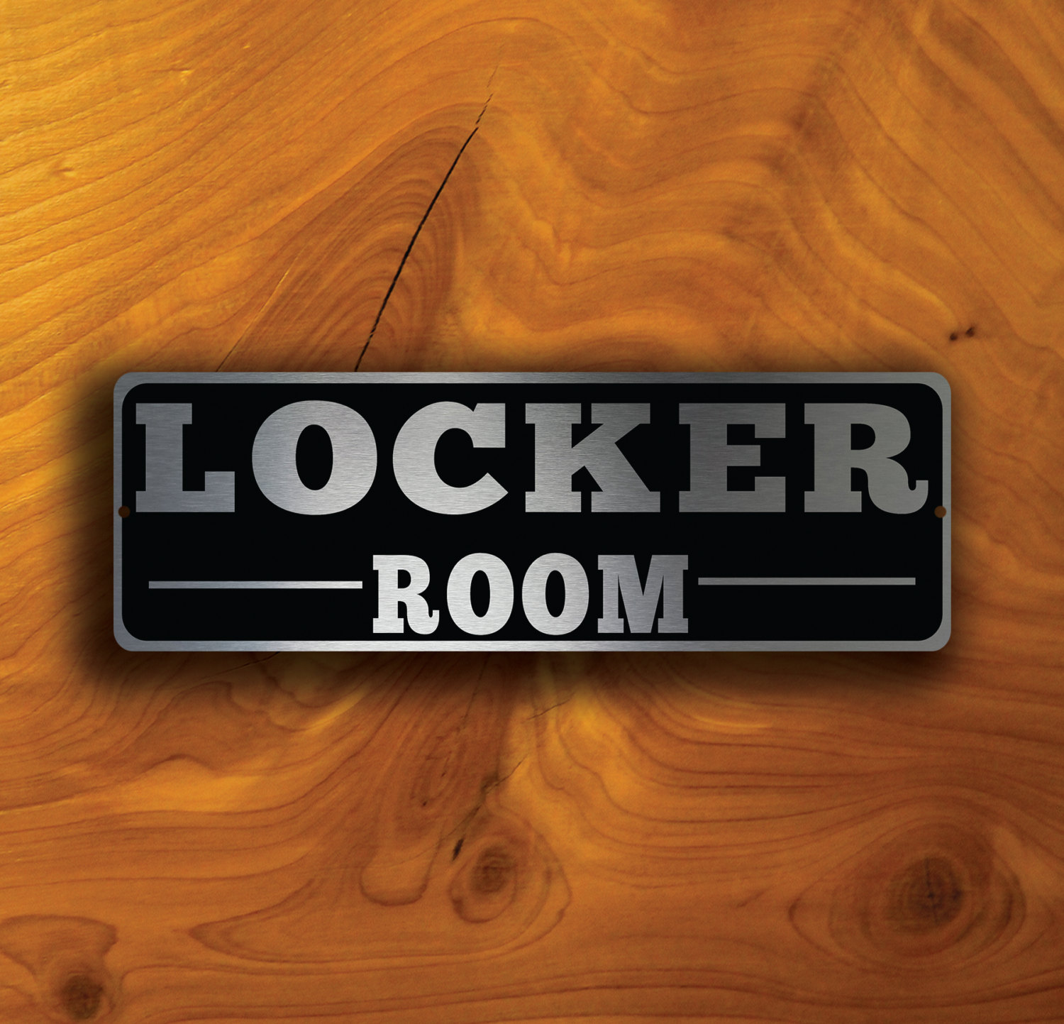 locker room door