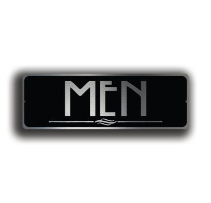 Mens Restroom Sign