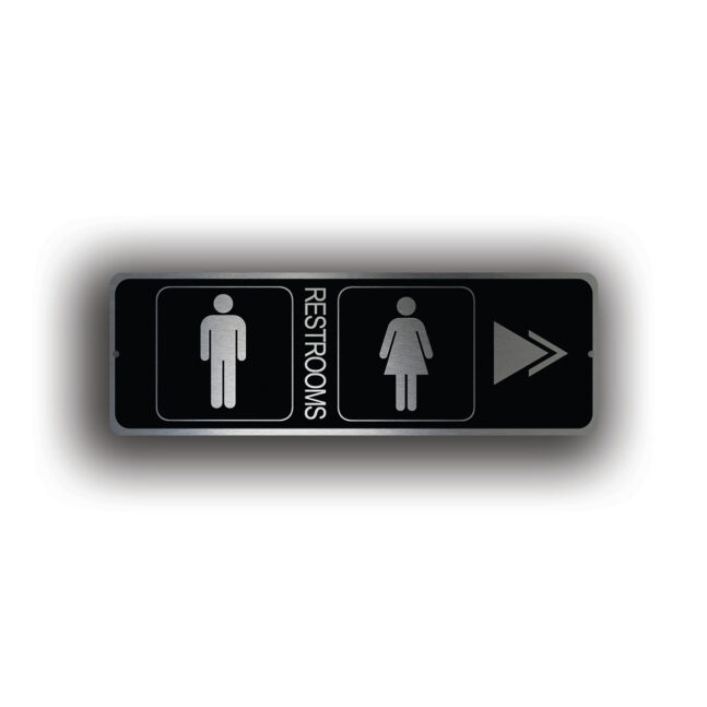 MODERN-RESTROOM-DOOR-Sign-1 Modern Restroom Door Sign