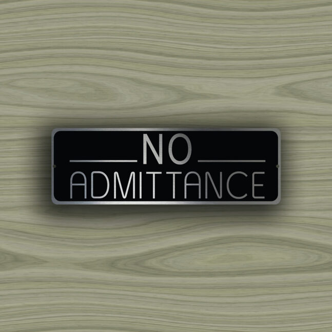 NO-ADMITTANCE-SIGN-3 No Admittance Sign