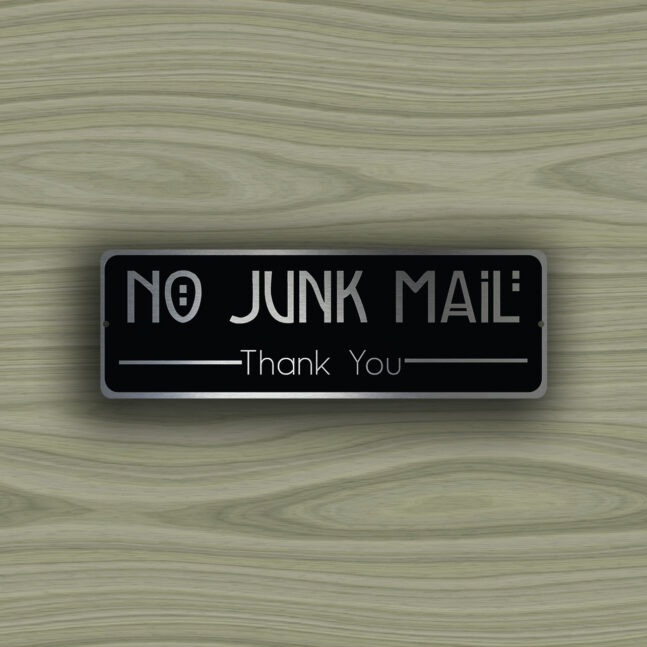 NO-JUNK-MAIL-Sign-2 No Junk Mail Sign