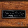 No Solicitation Sign
