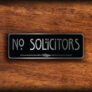 No Solicitors Sign